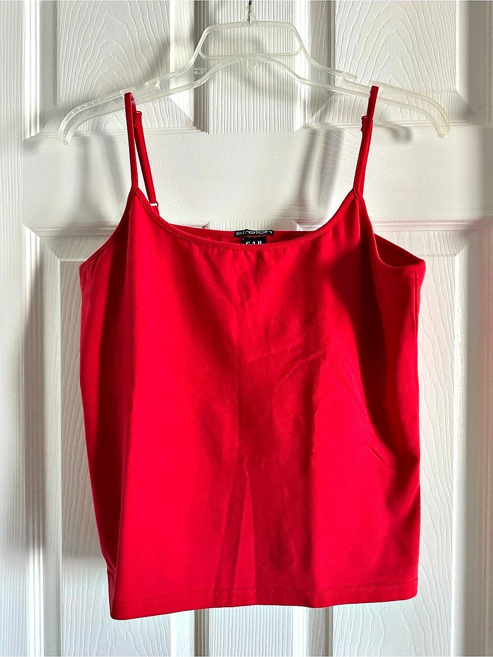 Gap Stretch Shelf Bra Camisole, Red, Size XL New Without Tags